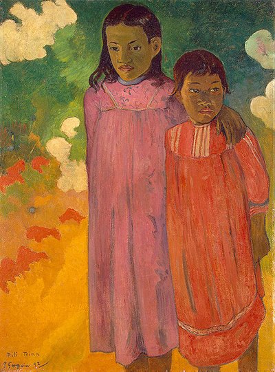 Two Sisters by Paul Gauguin